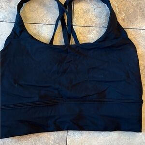 Lululemon Black Sports Bra